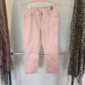 Buffalo David Bitton Light Pink Ankle Jeans